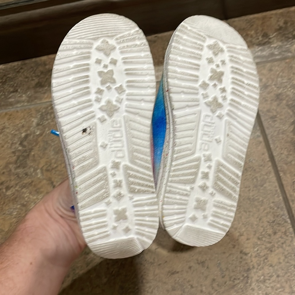 Hey Dude Kids' Colorful Canvas Sneakers - Picture 6 of 7